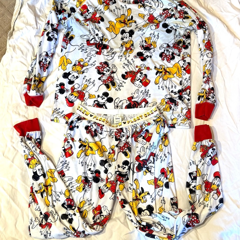 Disney Mickey Mouse Kids Pajamas - Red, Yellow, Black